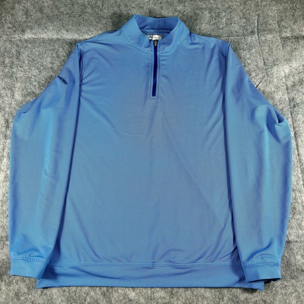 Peter Millar Birdseye Perth Performance Quarter z… - image 1